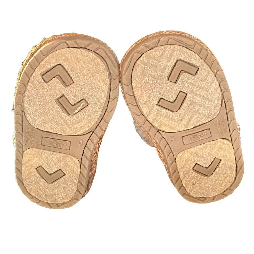 Teeny Toes Myra Cognac Boots